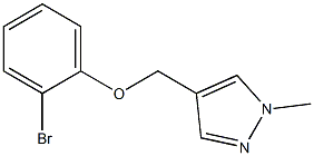 4-(2-bromophenoxymethyl)-1-methyl-1H-pyrazole|