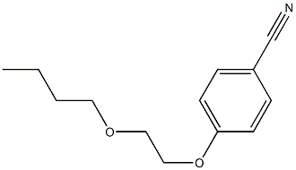 4-(2-butoxyethoxy)benzonitrile Structure