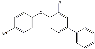 4-(2-chloro-4-phenylphenoxy)aniline 结构式