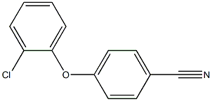 4-(2-chlorophenoxy)benzonitrile Struktur