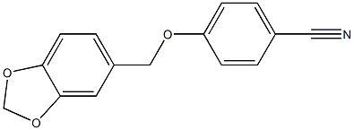 4-(2H-1,3-benzodioxol-5-ylmethoxy)benzonitrile