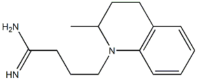 4-(2-methyl-3,4-dihydroquinolin-1(2H)-yl)butanimidamide,,结构式
