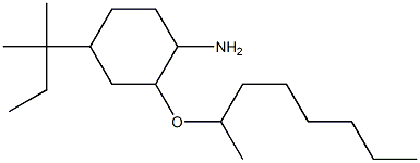 4-(2-methylbutan-2-yl)-2-(octan-2-yloxy)cyclohexan-1-amine