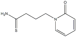 4-(2-oxopyridin-1(2H)-yl)butanethioamide Structure