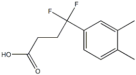 4-(3,4-dimethylphenyl)-4,4-difluorobutanoic acid