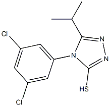 4-(3,5-dichlorophenyl)-5-(propan-2-yl)-4H-1,2,4-triazole-3-thiol