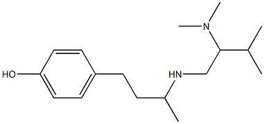  4-(3-{[2-(dimethylamino)-3-methylbutyl]amino}butyl)phenol