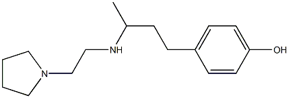 4-(3-{[2-(pyrrolidin-1-yl)ethyl]amino}butyl)phenol