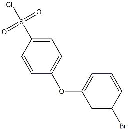 4-(3-bromophenoxy)benzene-1-sulfonyl chloride