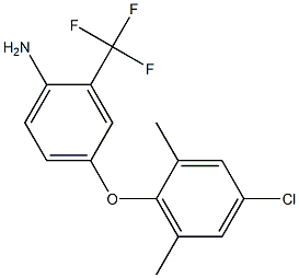 4-(4-chloro-2,6-dimethylphenoxy)-2-(trifluoromethyl)aniline