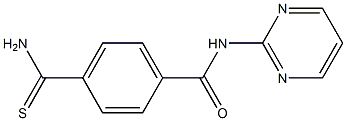 4-(aminocarbonothioyl)-N-pyrimidin-2-ylbenzamide|