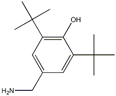 4-(aminomethyl)-2,6-di-tert-butylphenol Structure