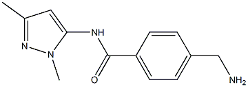 4-(aminomethyl)-N-(1,3-dimethyl-1H-pyrazol-5-yl)benzamide Structure