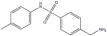  4-(aminomethyl)-N-(4-methylphenyl)benzenesulfonamide