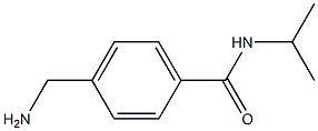 4-(aminomethyl)-N-isopropylbenzamide Structure