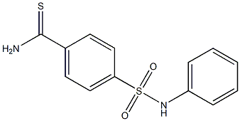 4-(anilinosulfonyl)benzenecarbothioamide