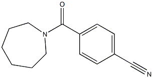 4-(azepan-1-ylcarbonyl)benzonitrile