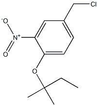 4-(chloromethyl)-1-[(2-methylbutan-2-yl)oxy]-2-nitrobenzene Structure