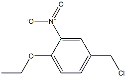 4-(chloromethyl)-1-ethoxy-2-nitrobenzene Structure