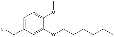 4-(chloromethyl)-2-(hexyloxy)-1-methoxybenzene