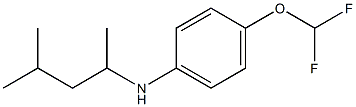 4-(difluoromethoxy)-N-(4-methylpentan-2-yl)aniline