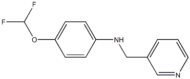 4-(difluoromethoxy)-N-(pyridin-3-ylmethyl)aniline