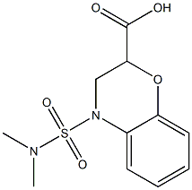 4-(dimethylsulfamoyl)-3,4-dihydro-2H-1,4-benzoxazine-2-carboxylic acid