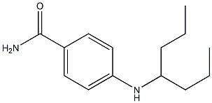 4-(heptan-4-ylamino)benzamide Structure