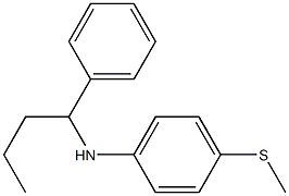 4-(methylsulfanyl)-N-(1-phenylbutyl)aniline