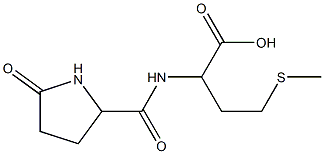 4-(methylthio)-2-{[(5-oxopyrrolidin-2-yl)carbonyl]amino}butanoic acid