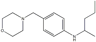 4-(morpholin-4-ylmethyl)-N-(pentan-2-yl)aniline Structure