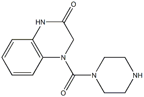 4-(piperazin-1-ylcarbonyl)-1,2,3,4-tetrahydroquinoxalin-2-one|