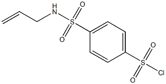 4-(prop-2-en-1-ylsulfamoyl)benzene-1-sulfonyl chloride Structure