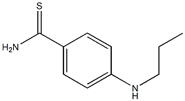 4-(propylamino)benzene-1-carbothioamide