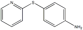 4-(pyridin-2-ylsulfanyl)aniline 结构式