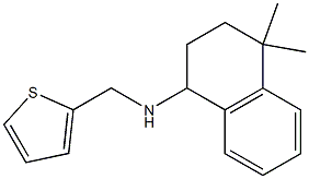 4,4-dimethyl-N-(thiophen-2-ylmethyl)-1,2,3,4-tetrahydronaphthalen-1-amine