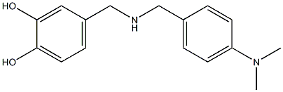 4-[({[4-(dimethylamino)phenyl]methyl}amino)methyl]benzene-1,2-diol|