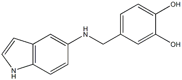 4-[(1H-indol-5-ylamino)methyl]benzene-1,2-diol