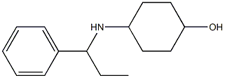  4-[(1-phenylpropyl)amino]cyclohexan-1-ol