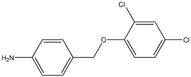 4-[(2,4-dichlorophenoxy)methyl]aniline Struktur