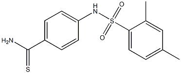 4-[(2,4-dimethylbenzene)sulfonamido]benzene-1-carbothioamide