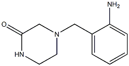 4-[(2-aminophenyl)methyl]piperazin-2-one|