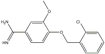 4-[(2-chlorobenzyl)oxy]-3-methoxybenzenecarboximidamide