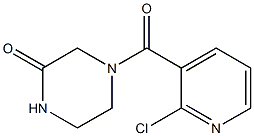 4-[(2-chloropyridin-3-yl)carbonyl]piperazin-2-one