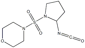 4-[(2-isocyanatopyrrolidine-1-)sulfonyl]morpholine