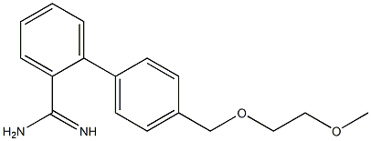 4'-[(2-methoxyethoxy)methyl]-1,1'-biphenyl-2-carboximidamide