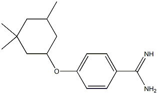  4-[(3,3,5-trimethylcyclohexyl)oxy]benzene-1-carboximidamide