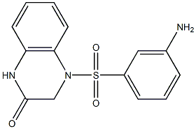 4-[(3-aminobenzene)sulfonyl]-1,2,3,4-tetrahydroquinoxalin-2-one