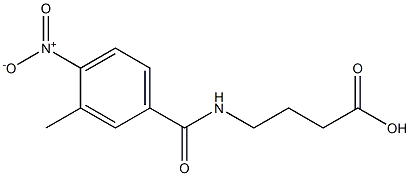 4-[(3-methyl-4-nitrophenyl)formamido]butanoic acid