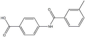 4-[(3-methylbenzoyl)amino]benzoic acid